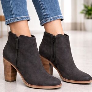 MIA Womens Patton Bootie with Block Heel Size 10